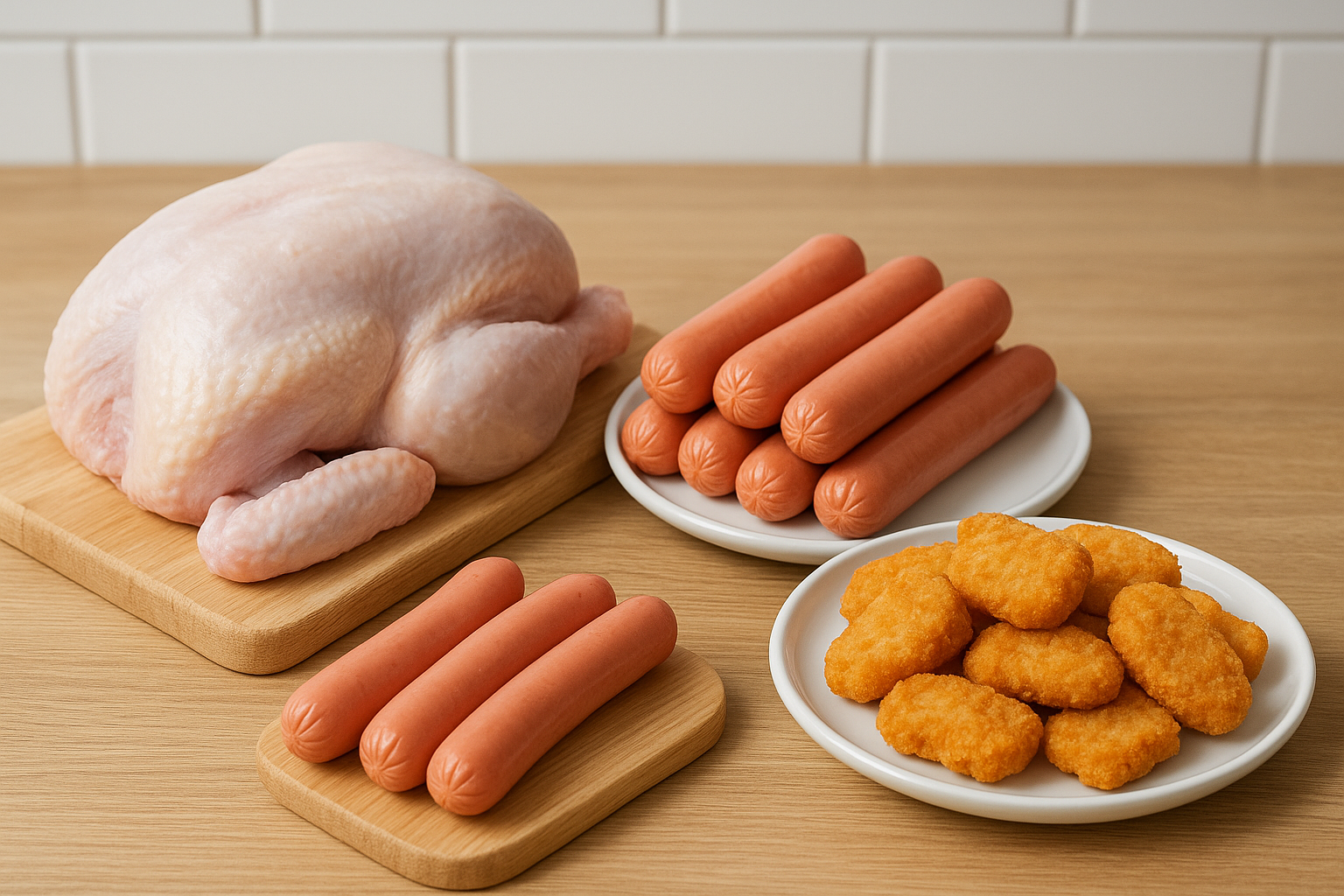 Fillet dada ayam segar